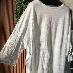 Haider Ackermann Oversized Boxy Tee – White